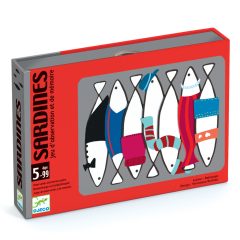 Kártyajáték: Hal halmozó (Sardines) Djeco