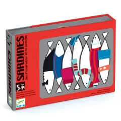 Kártyajáték: Hal halmozó (Sardines) Djeco