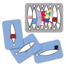 Kártyajáték: Hal halmozó (Sardines) Djeco