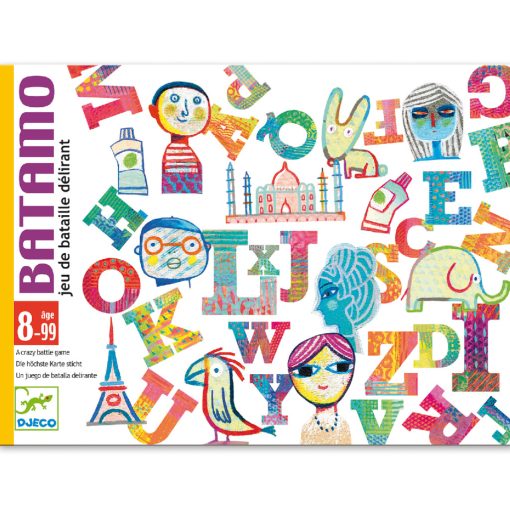 Kártyajáték: Betű-Benne (Batamo) Djeco