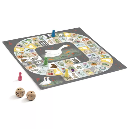 Társasjáték klasszikus: Liba játék (Goose game) Djeco