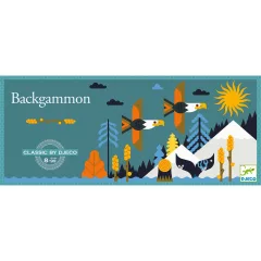 Társasjáték klasszikus: Ostábla (Backgammon) Djeco