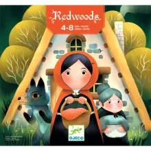 Társasjáték: Piroska és a farkas (Redwoods) Djeco