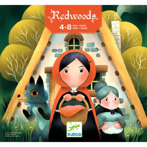 Társasjáték: Piroska és a farkas (Redwoods) Djeco