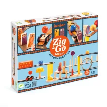 Építőjáték: 43 db-os varázslatos fa építőjáték (Zig and Go Junior – Magic) Djeco