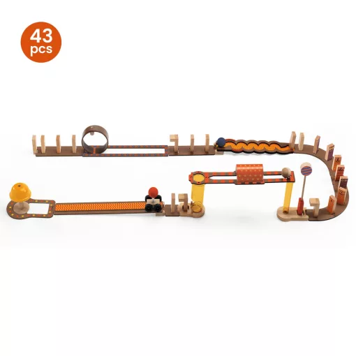 Építőjáték: 43 db-os varázslatos fa építőjáték (Zig and Go Junior – Magic) Djeco