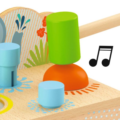 Felfedező játék: Kalapáló (Multi Tap) Djeco