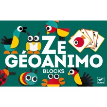 Képkirakó: Geometrikus állatképek (Ze Geoanimo) Djeco