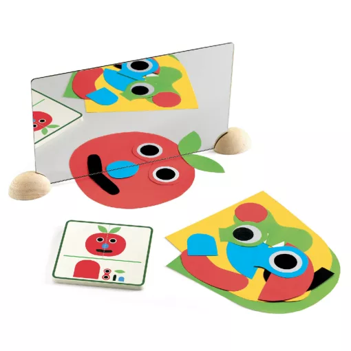Képkirakó: Tükröző arcok (Ze Mirror Faces) Djeco