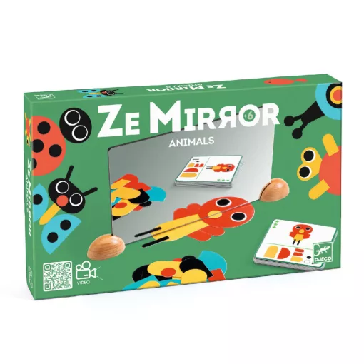 Képkirakó: Tükröző állatfigurák (Ze Mirror Animals) Djeco