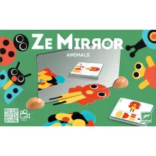 Képkirakó: Tükröző állatfigurák (Ze Mirror Animals) Djeco
