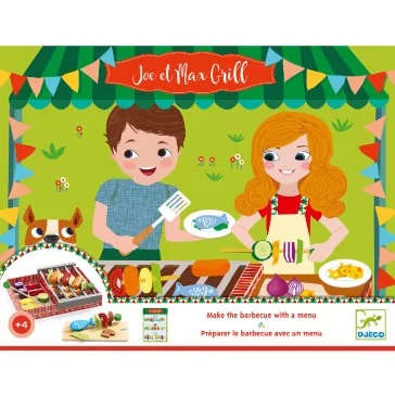 Szerepjáték: Grillparti (Joe et Max Grill) Djeco
