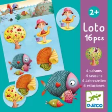 Képes lottó: Négy évszak (4 seasons) Djeco