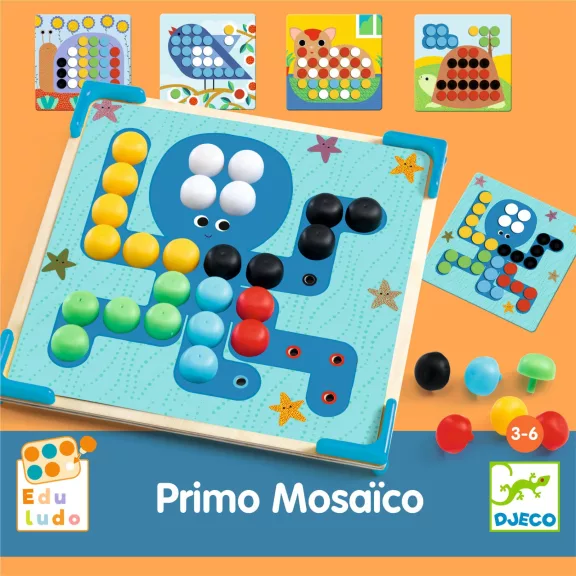 Pötyi mozaik: első mozaik (Primo Mosaico) Djeco Pötyi mozaik: első mozaik (Primo Mosaico) Djeco