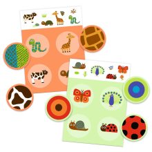 Társasjáték: Tollas és szőrös (Loto Feathers and Fur) Djeco