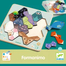 Fejlesztő játék: Állatformák kirakója (Eduludo FormAnimo) Djeco