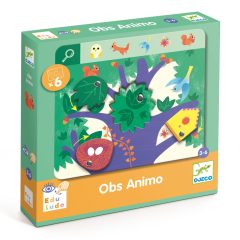   Fejlesztő játék, megfigyelés: Keress és pörgess, Állatok (Eduludo Obs Animo) Djeco