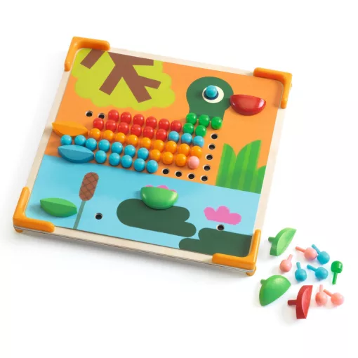Pötyi mozaik: Kisállatok (Mosaico Mini Animo) Djeco