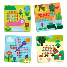 Pötyi mozaik: Kisállatok (Mosaico Mini Animo) Djeco