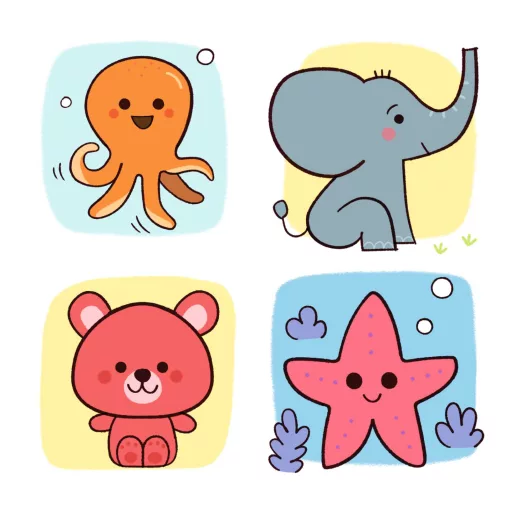 Rajzolás lépésről lépésre: Állatkölykök (Eduludo Step by step Babies and Co) Djeco