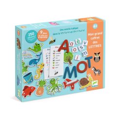   Fejlesztő játék: Csak Francia nyelvre (Grand coffret Lettres) Djeco
