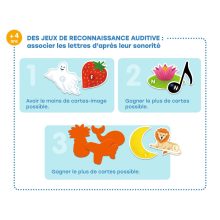 Fejlesztő játék: Csak Francia nyelvre (Grand coffret Lettres) Djeco