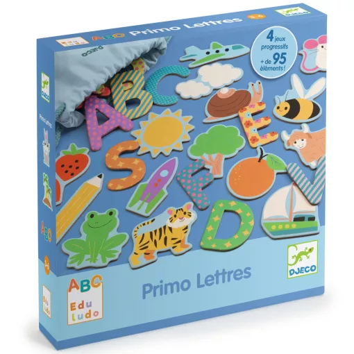 Fejlesztő játék: Csak Francia nyelvre (Eduludo – Lettres) Djeco