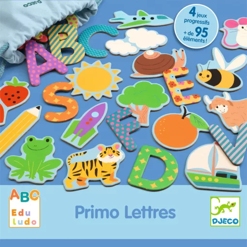 Fejlesztő játék: Csak Francia nyelvre (Eduludo – Lettres) Djeco