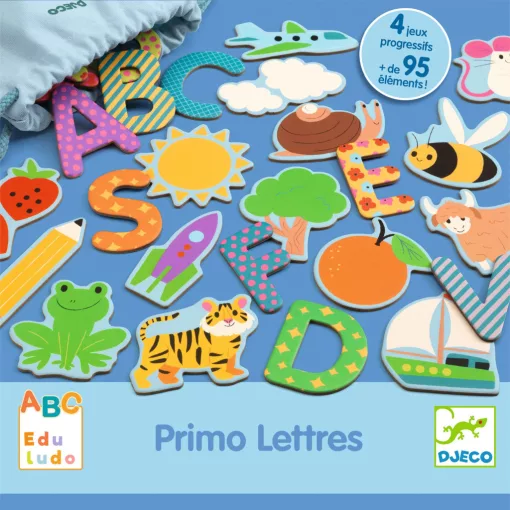 Fejlesztő játék: Csak Francia nyelvre (Eduludo – Lettres) Djeco