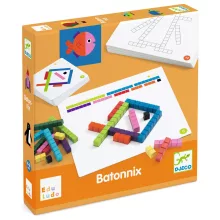 Fejlesztő játék: Mérőrúd-hálózat (Eduludo Batonnix) Djeco