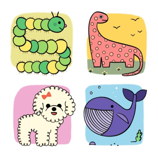 Rajzolás lépésről lépésre: Mintázat (Eduludo Step by Step Lama and Co) Djeco