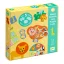 Társasjáték 5 az 1-ben: Vadállatok (Wild animals, 5 GAMES) Djeco