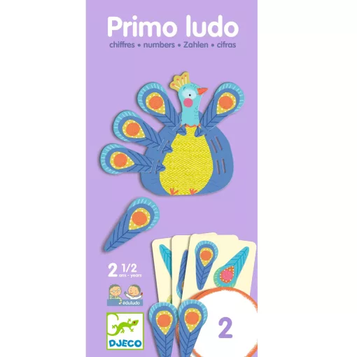 Primo Ludo: Négyig – 1,2,3,4 Djeco