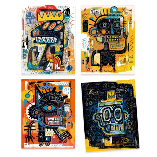 Művészeti műhely: Brooklyn (Inspired by Jean-Michel BASQUIAT) Djeco