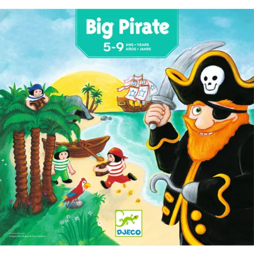 Társasjáték: Nagy kalóz (Big pirate) Djeco