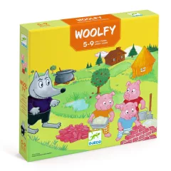 Társasjáték: A három kismalac (Woolfy) Djeco