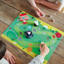 Társasjáték: A három kismalac (Woolfy) Djeco