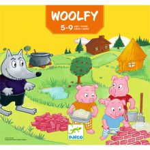 Társasjáték: A három kismalac (Woolfy) Djeco