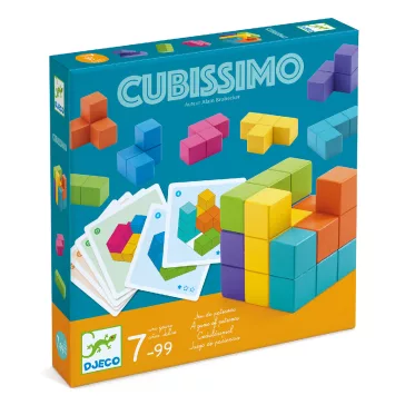 Logikai játék: Kockakirakó (Cubissimo) Djeco