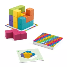Logikai játék: Kockakirakó (Cubissimo) Djeco