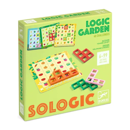 Logikai játék: Logikus kert (Logic garden) Djeco
