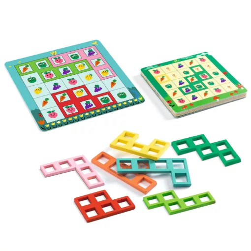 Logikai játék: Logikus kert (Logic garden) Djeco