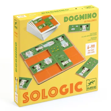 Logikai játék: Kutyagoló (Dogmino) Djeco