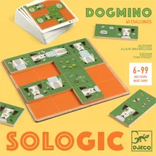 Logikai játék: Kutyagoló (Dogmino) Djeco