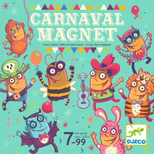 Társasjáték: Vakok karneválja (Carnaval Magnet) Djeco