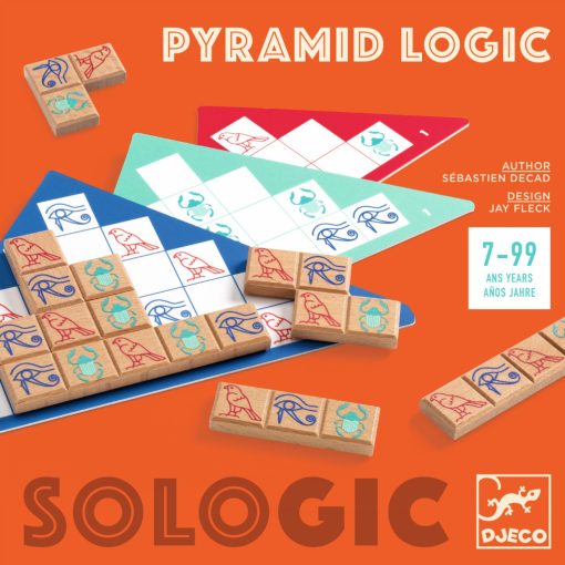 Logikai játék: Piramis (Pyramid Logic) Djeco