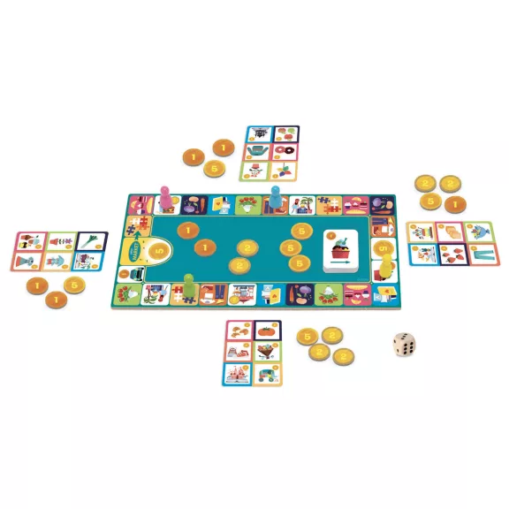 Társasjáték: Pici-piac (Little market) Djeco