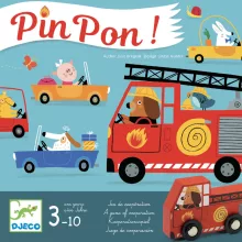 Társasjáték: Tűzoltás (PinPon!) Djeco