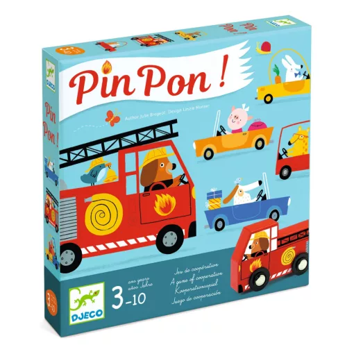 Társasjáték: Tűzoltás (PinPon!) Djeco