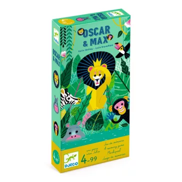 Társasjáték: Oszkár és Max (Oscar and Max) Djeco